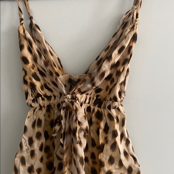 NEW Roberto Cavalli Silk Animal Print Tank size 40 - Picture 2 of 6
